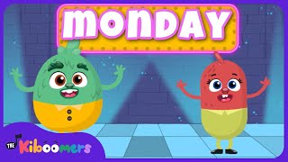 Sing The Days of the Week Song for Kindergarten with THE KIBOOMERS [upl. by Yoko]