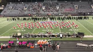 TWHS Highsteppers “Russian Sailor’s Dance” Tambourine vs Caney Creek 102023 [upl. by Aitnecserc]