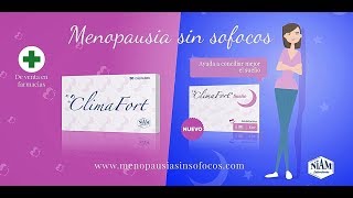 🌷 SOFOCOS e INSOMNIO en la MENOPAUSIA 🌙 ClimaFort y ClimaFort SUEÑO Complemento alimenticio natural [upl. by Haroppizt]