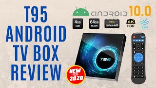 T95 Super Android TV Box  2GB Ram 16GB Stockage  Android 10  Unboxing [upl. by Ocirred]