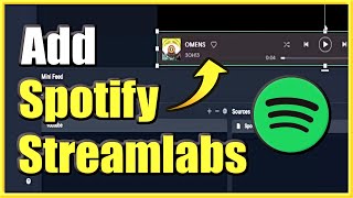 How to add Spotify to Streamlabs OBS and Display Song Easy Method [upl. by Lunetta]