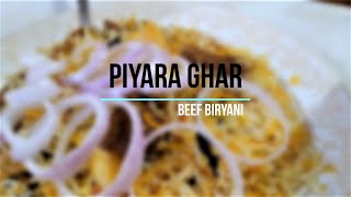 BEEF BIRYANI RECIPE  PAKISTANI IN URDU  PIYARA GHAR [upl. by Mcdougall]