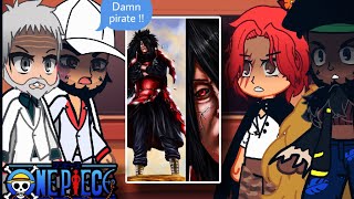 Marines and Yonkos react to Madara Uchiha as New pirate [upl. by Aynna]