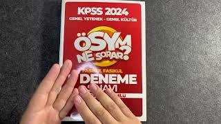 2024 KPSS  YEDİİKLİM ÖSYM NE SORAR 8´Lİ DENEME SINAVI [upl. by Akire]