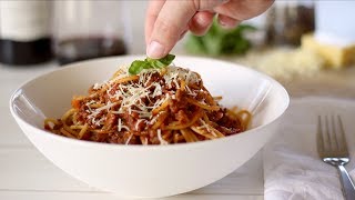 Spaghetti Bolognese Recipe [upl. by Danny]