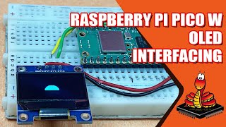 Interface Raspberry Pi Pico W with OLED Display using MicroPython [upl. by Brod]