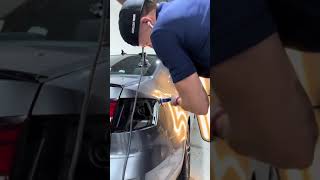 Car dent repair Car dent repair No putty repair Keep original car paint😱😱 [upl. by Llyrpa]