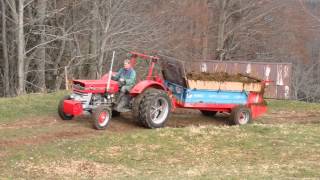 Massey Ferguson 135 und Mengele Doppel Trumpf [upl. by Yarased]