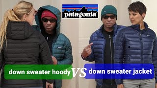 PATAGONIA Down Sweater Jacket Versus Hoody What is the best deal [upl. by Neliak541]