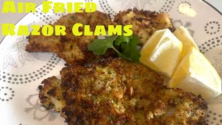 Air Fried Razor Clams [upl. by Natehc174]