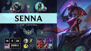 Senna Support vs Nami  NA Challenger Patch 1413 [upl. by Dis272]