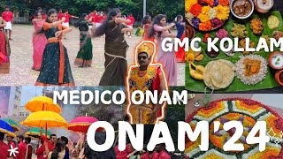 Onam Celebration 🌼🩺  Part 1 Medico Onam  MBBS  Government Medical College Kollam [upl. by Oahc]