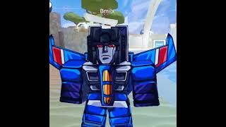 A fun day with Thundercracker until  starscream thundercracker megatron roblox [upl. by Aicirtac792]