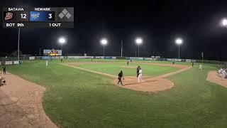 Newark Pilots vs Batavia Muckdogs  72424  PGCBL West Division [upl. by Navek]