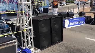 Martin Audio line array Digico Dolby lake DW Shure Crown Itech amps [upl. by Allenotna]