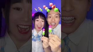 Dango emoji challenge mukbang dango funny [upl. by Levinson254]