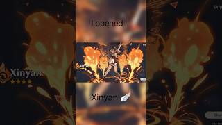 I opened xinyan Genshin impact xinyan genshinimpact hotdrop [upl. by Emelen710]