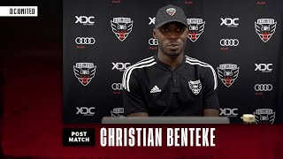 Christian Benteke PostMatch Press Conference  NYCvDC [upl. by Nonnah633]