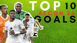 AFCON 24 TOP GOALS THAT CAUGHT ATTENTION Sebastien haller [upl. by Adnohryt]