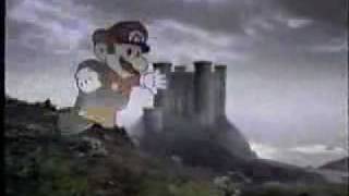 Paper Mario commercial [upl. by Ahsyekat]