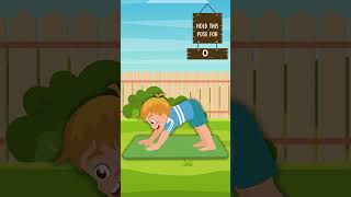 Yoga In The Park  Brain Break For Kids Classroom Yoga Stretching  2 Minute Exercise Relaxation [upl. by Amehsyt]