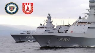 Turkish Stealth Warships MILGEM Project Milli Savas Gemisi HD [upl. by Akeylah]