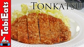 How To Make Tonkatsu Japanese Pork Cutlet Recipe [upl. by Euf]