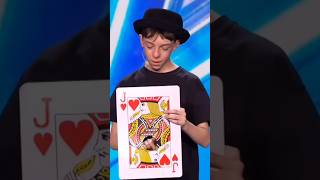 Britains GOT Talent card hole magic trick tutorialRevealed short viralvideo youtubeshorts [upl. by Adnuhs]