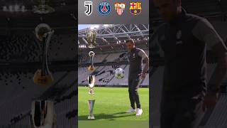 Dani Alves Juventus PSG Sevilla Barcelona football danialves shorts barcelona psg juventus [upl. by Lubeck]