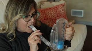 How to Use an Incentive Spirometer [upl. by Elfstan]