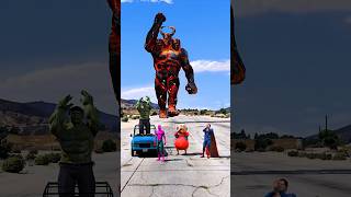 Lava Titan Ko Aaya Avengers Se Gussa👹shorts gta5 [upl. by Asennav]