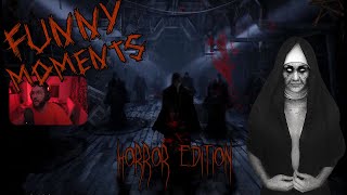 FUNNY MOMENTS HYGHMAN HORROR EDITION jumpscareuri [upl. by Gnoix]