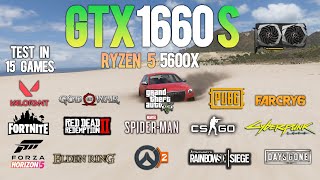 GTX 1660 Super Test in 16 Games in 2023 ft Ryzen 5 5600X [upl. by Yeoj]