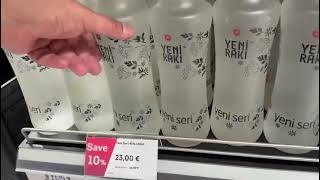 HAVAALANI RAKI FİYATLARI HAVALİMANI ALKOL FİYATLARI FREE SHOP DUTY FREE ALKOL FİYATLARI [upl. by Eiznek]