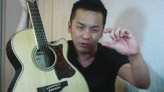 Takamine CP50NC NAT Guitar Review in Singapore [upl. by Aremus]