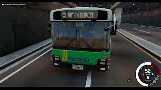 BeamNGDrive Hirochi Aero Japanese Bus [upl. by Onaivlis]