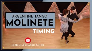 Argentine Tango Molinete Timing [upl. by Obidiah]