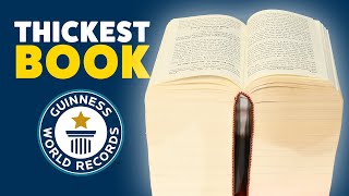 Would You Finish This Book  Records Weekly  Guinness World Records [upl. by Dukie]