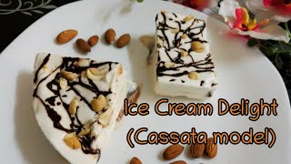 IceCreamDelight  Cassata model വെറും 4 ചെരുവകൾ കൊണ്ടൊരു ഐസ് ക്രീം Epi40 [upl. by Raoul]