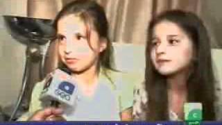 Afridi daughters in Geo News [upl. by Alwin]