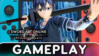 SWORD ART ONLINE Alicization Lycoris  Nintendo Switch Gameplay [upl. by Yusem]