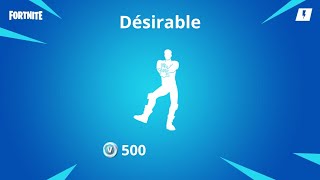 Désirable  Fortnite Emote [upl. by Imoin]