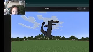 Toothless Song in MINECRAFT [upl. by Rusert366]