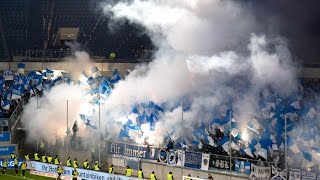 MSV Duisburg  1FC Magdeburg Pyro 24022017 [upl. by Mattie]