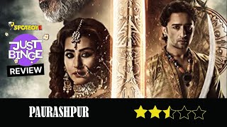 Paurashpur Review  Shaheer Sheikh  Shilpa Shinde  Just Binge Review  SpotboyE [upl. by Kehoe]