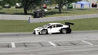 Assetto corsa Road America Subaru WRX STi GT3 205822 [upl. by Repooc]