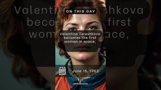 On This Day  June 16 1963  Valentina Tereshkova becomes the first woman in space [upl. by Ilyk]