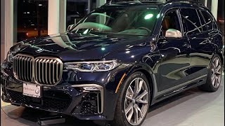 2021 BMW X7 M50i M Performance SAV with Carbon Black Metallic Exterior [upl. by Airtal]