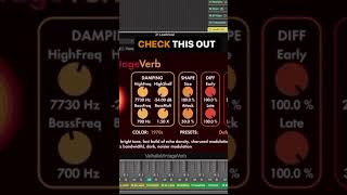 Valhalla Reverb Vocal Settings [upl. by Florin167]