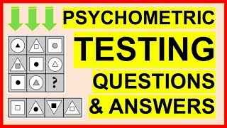 7 PSYCHOMETRIC TEST Questions and Answers How To PASS a Psychometric Test [upl. by Aisiram295]